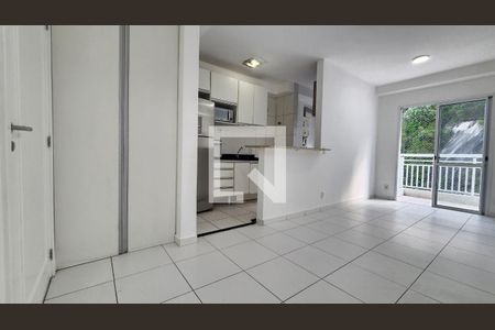 Sala de apartamento para alugar com 2 quartos, 95m² em Marapé, Santos