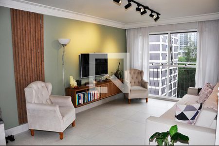 Detalhe - Sala de apartamento à venda com 2 quartos, 78m² em City América, São Paulo