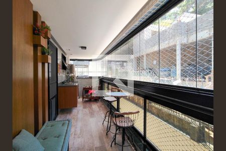 Varanda da Sala de apartamento à venda com 4 quartos, 134m² em Tijuca, Rio de Janeiro