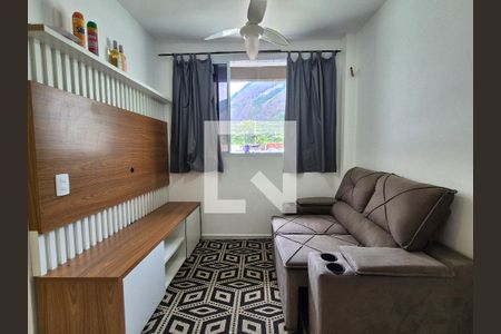 Sala  de apartamento para alugar com 2 quartos, 55m² em Barra da Tijuca, Rio de Janeiro