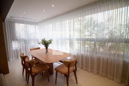 Sala de Jantar de apartamento à venda com 2 quartos, 81m² em Brooklin, São Paulo