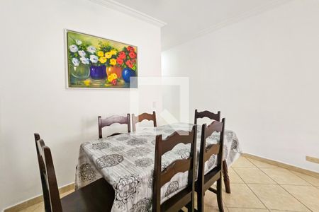 Sala de apartamento para alugar com 3 quartos, 90m² em Jardim Belmar, Guarujá