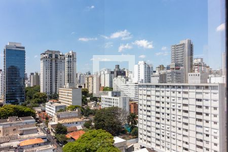 Vista da Sacada de apartamento à venda com 1 quarto, 45m² em Vila Olímpia, São Paulo