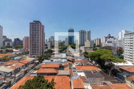 Vista do Quarto de apartamento à venda com 1 quarto, 45m² em Vila Olímpia, São Paulo
