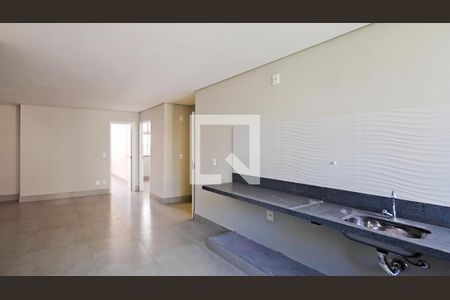Sala/Cozinha de apartamento para alugar com 2 quartos, 64m² em Centro, Belo Horizonte