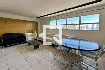 Área comum - Salão de festas de apartamento para alugar com 1 quarto, 92m² em Vila Olímpia, São Paulo