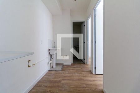 Sala/Cozinha de apartamento para alugar com 2 quartos, 36m² em Cidade Patriarca, São Paulo