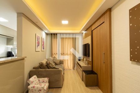 Sala de apartamento para alugar com 2 quartos, 54m² em Jardim Sao Carlos, Sorocaba