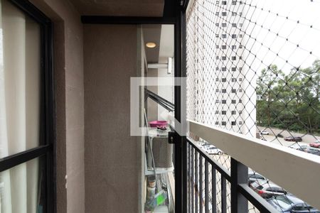 Varanda da Sala de apartamento para alugar com 2 quartos, 54m² em Jardim Sao Carlos, Sorocaba