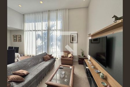 Sala de casa de condomínio à venda com 3 quartos, 240m² em Vargem Pequena, Rio de Janeiro