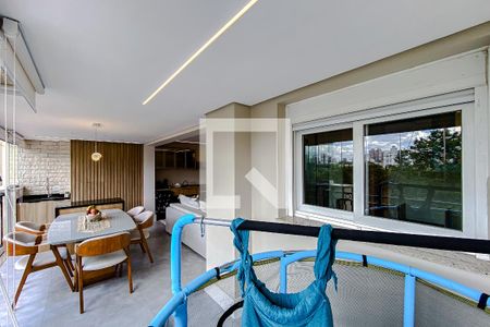 Varanda da Sala de apartamento para alugar com 3 quartos, 103m² em Vila Mariana, São Paulo