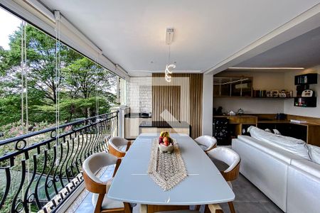 Varanda da Sala de apartamento para alugar com 3 quartos, 103m² em Vila Mariana, São Paulo