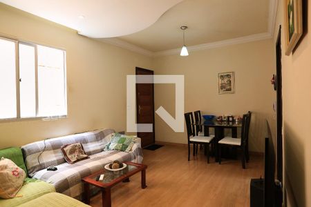 Sala de apartamento à venda com 3 quartos, 75m² em Sagrada Família, Belo Horizonte