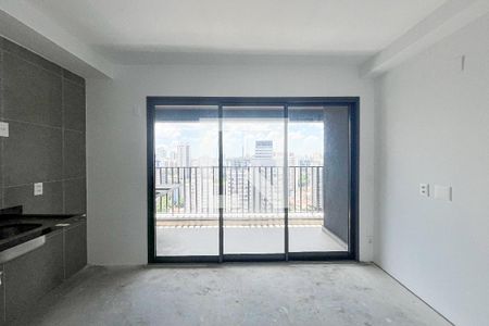 Sala/Cozinha de apartamento à venda com 1 quarto, 41m² em Jardim Vera Cruz, São Paulo