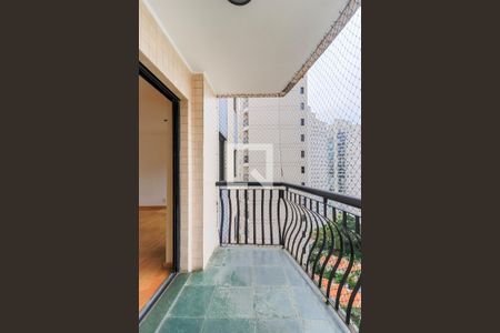 Varanda da Sala de apartamento à venda com 3 quartos, 102m² em Santo Amaro, São Paulo