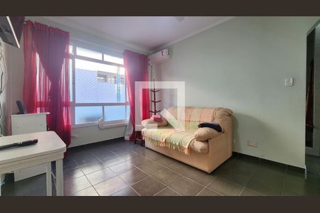 Studio  de kitnet/studio para alugar com 1 quarto, 31m² em Gonzaga, Santos