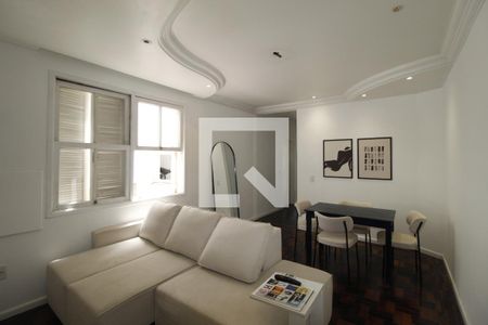 Sala de apartamento à venda com 3 quartos, 85m² em Moinhos de Vento, Porto Alegre