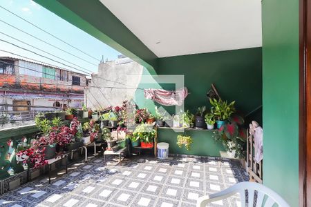 Varanda da Sala de casa para alugar com 3 quartos, 90m² em Parque Savoi City, São Paulo