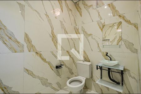 Banheiro de casa para alugar com 1 quarto, 69m² em Nova Vista, Belo Horizonte