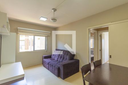 Sala de apartamento para alugar com 2 quartos, 59m² em Centro, Canoas