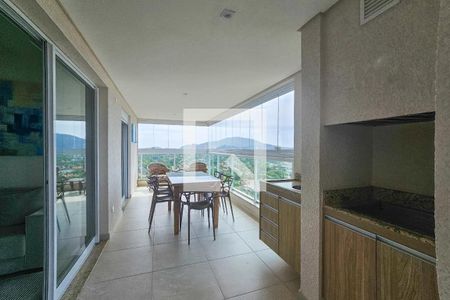 varanda de apartamento para alugar com 2 quartos, 91m² em Jardim Virgínia, Guarujá