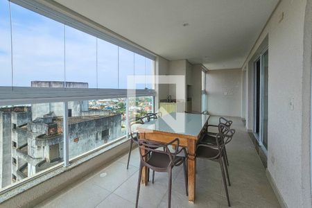 varanda de apartamento para alugar com 2 quartos, 91m² em Jardim Virgínia, Guarujá