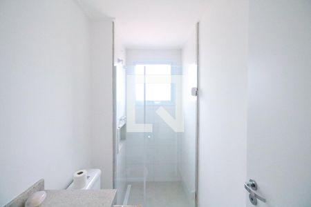 Banheiro da Suíte 2 de apartamento à venda com 2 quartos, 86m² em Santo Antônio, São Caetano do Sul