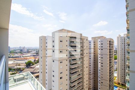 Vista da Varanda da Sala/Cozinha de apartamento para alugar com 1 quarto, 48m² em Várzea da Barra Funda, São Paulo