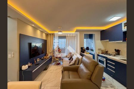 Sala  de apartamento à venda com 2 quartos, 45m² em Jardim São Luís, São Paulo