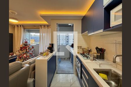 Cozinha de apartamento à venda com 2 quartos, 45m² em Jardim São Luís, São Paulo