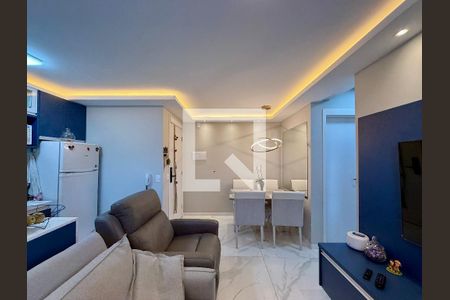 Sala  de apartamento à venda com 2 quartos, 45m² em Jardim São Luís, São Paulo