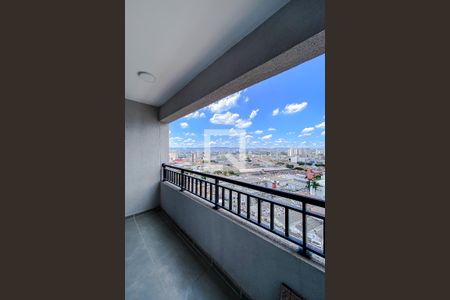 Varanda da Sala de apartamento à venda com 2 quartos, 42m² em Belenzinho, São Paulo