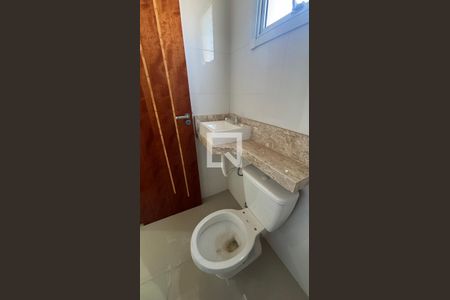Banheiro da Suíte de apartamento para alugar com 3 quartos, 90m² em Vila Mazzei, Santo André