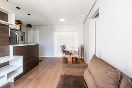 Sala  de apartamento à venda com 2 quartos, 55m² em Centro, Barueri