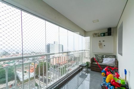 Varanda de apartamento à venda com 3 quartos, 104m² em Centro, São Bernardo do Campo