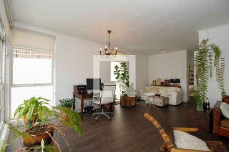 Sala de Estar e Jantar de apartamento à venda com 3 quartos, 220m² em Jardim Paulista, São Paulo