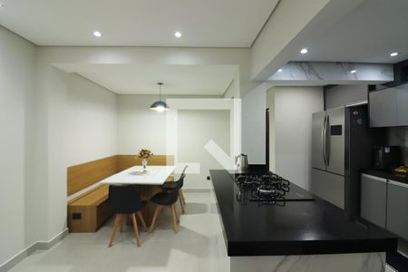 Sala/Cozinha de casa de condomínio à venda com 3 quartos, 100m² em Chácara Europa, São Bernardo do Campo