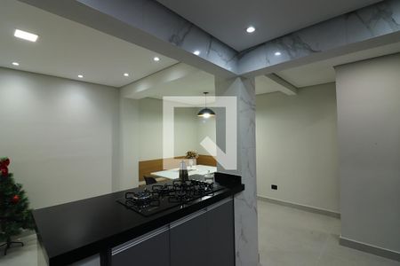 Sala/Cozinha de casa de condomínio à venda com 3 quartos, 100m² em Chácara Europa, São Bernardo do Campo