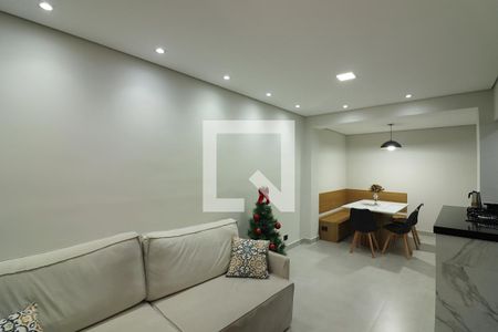 Sala/Cozinha de casa de condomínio à venda com 3 quartos, 100m² em Chácara Europa, São Bernardo do Campo