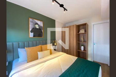 Quarto Suíte de apartamento à venda com 1 quarto, 32m² em Campo Belo, São Paulo