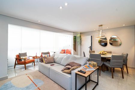 Sala de apartamento à venda com 3 quartos, 116m² em Bela Vista, São Paulo