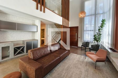 Sala de Estar de casa de condomínio para alugar com 4 quartos, 320m² em Swiss Park, Campinas