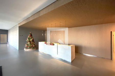 Área comum - Hall de apartamento para alugar com 1 quarto, 45m² em Vila da Serra, Nova Lima
