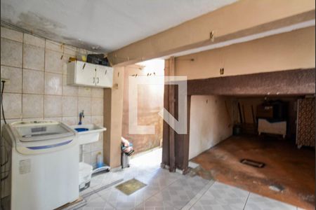 Área de Serviço de casa à venda com 4 quartos, 140m² em Parque Novo Oratório, Santo André