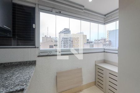 Sacada de apartamento à venda com 1 quarto, 28m² em Bela Vista, São Paulo