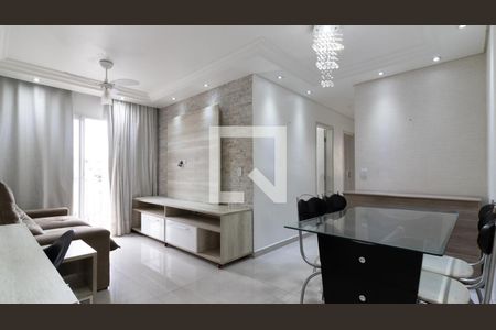 Sala de apartamento para alugar com 3 quartos, 65m² em Vila Araguaia, São Paulo