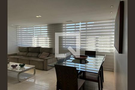 sala de apartamento à venda com 4 quartos, 125m² em Sion, Belo Horizonte