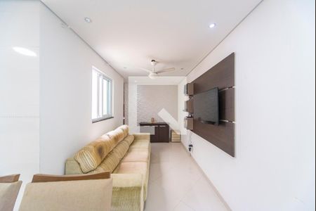 Sala de apartamento para alugar com 2 quartos, 45m² em Vila Bela Vista, Santo André