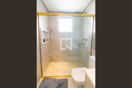 Banheiro da Suíte 1 Detalhe de apartamento para alugar com 3 quartos, 156m² em Vila Mascote, São Paulo