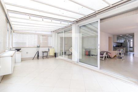 Varanda de apartamento à venda com 1 quarto, 126m² em Jardim Europa, São Paulo